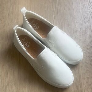 Sperry Classic White Canvas Slip-Ons